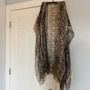 Snakeskin Dry Goods Cardigan/Wrap
